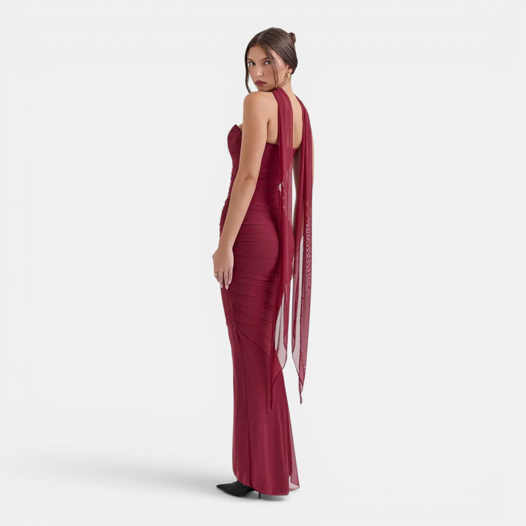 Monvaline | Women's Strapless Suit Set for Weddings & Special Occasions