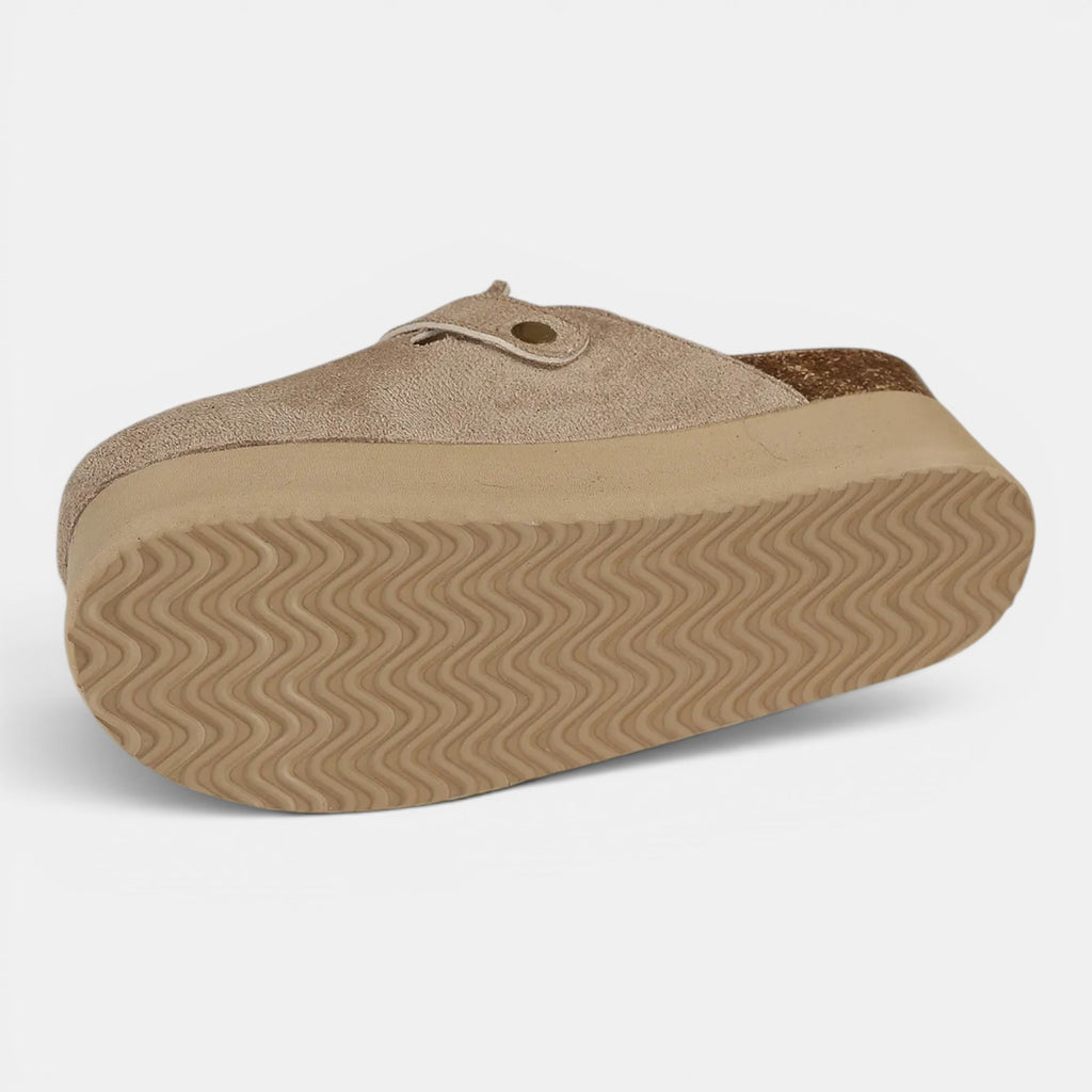Monvaline | Women's Mule Loafers Comfortable Slip-On Casual Shoes