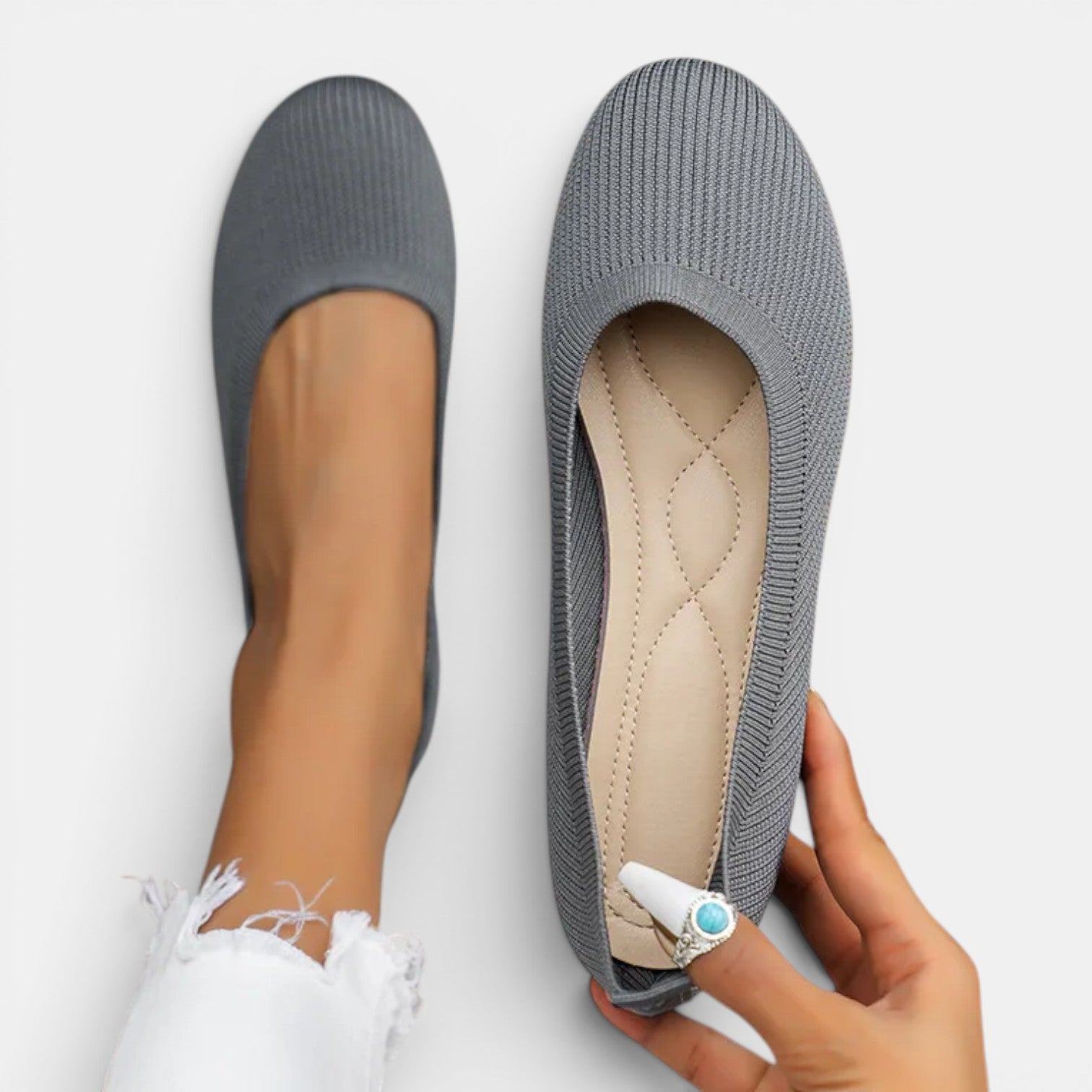 Monvaline | Women's Orthopedic Walking Shoes – Breathable Mesh Comfort