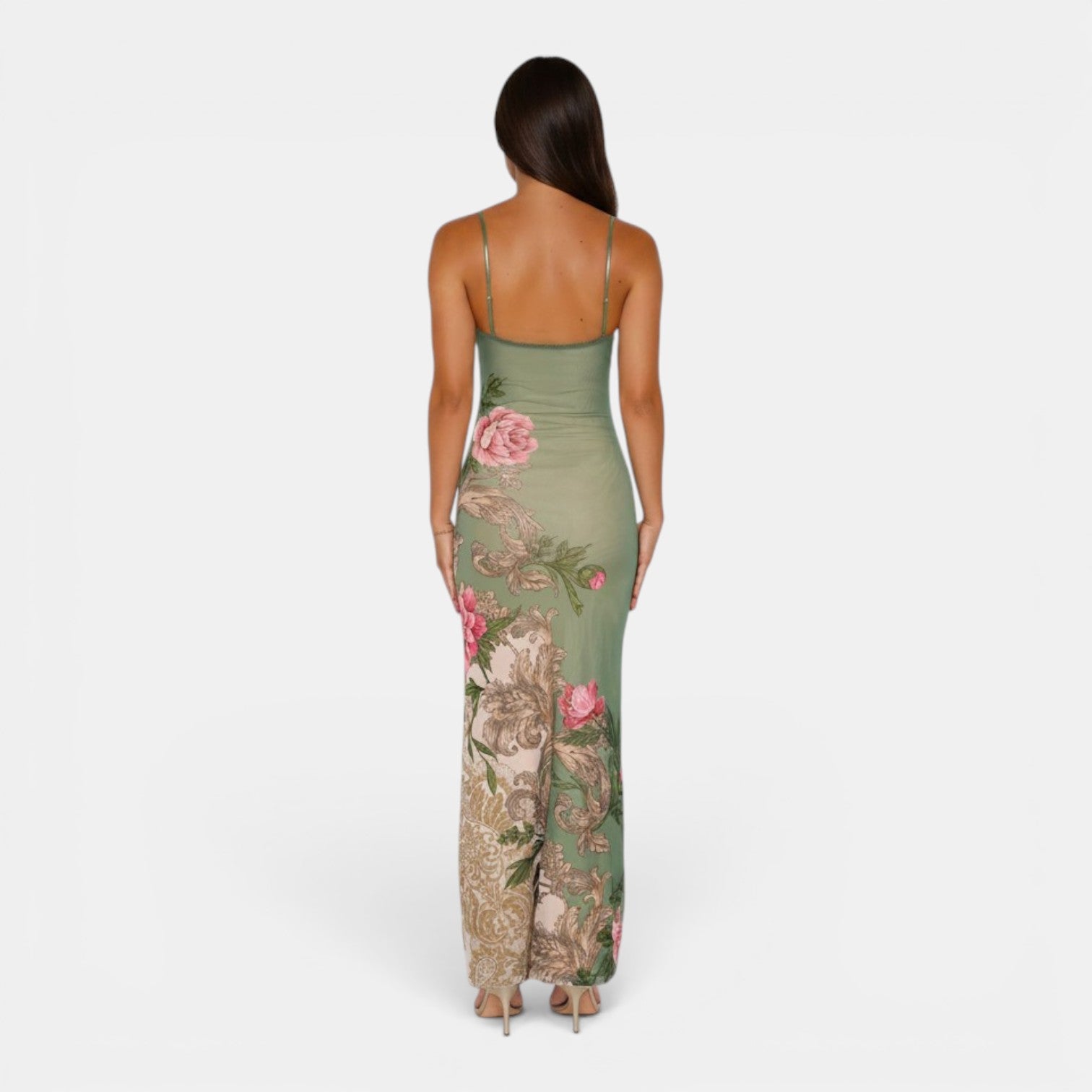 Monvaline | Women's Floral Maxi Dress for Beach Holidays and Summer Travel