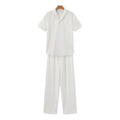 Monvaline | Men’s Cotton Polo & Trousers Set Breathable Summer Classic Fit