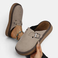 Monvaline | Women's Mule Loafers Comfortable Slip-On Casual Shoes