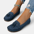 Monvaline | Women's Comfortable Walking Loafers with Arch Support