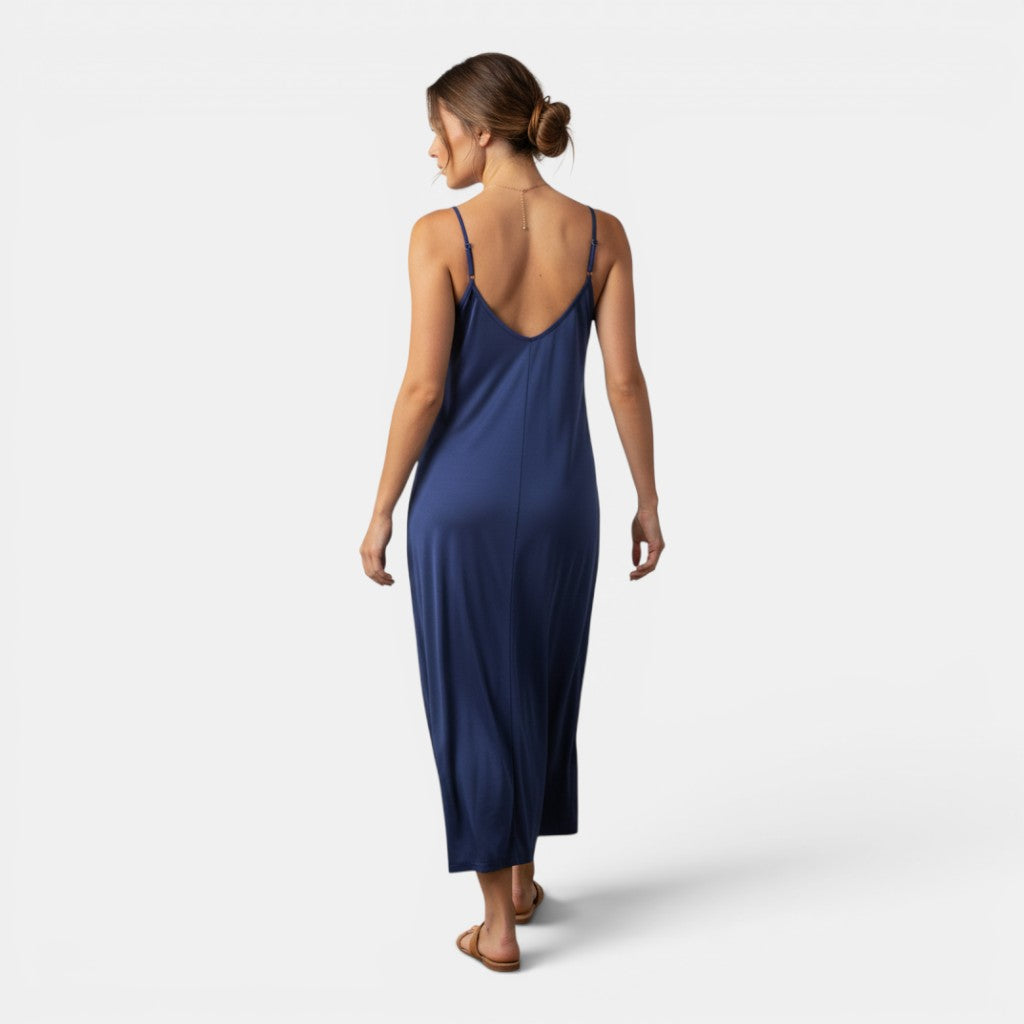 Monvaline | Women’s Relaxed Maxi Cami Dress