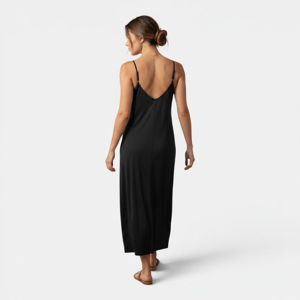 Monvaline | Women’s Relaxed Maxi Cami Dress