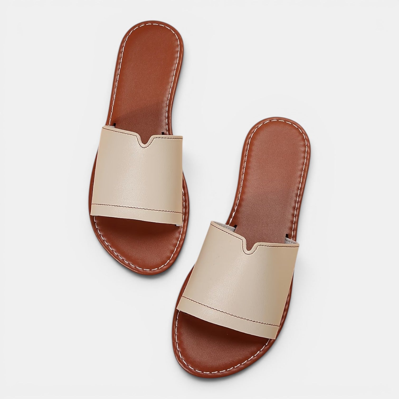 Monvaline | Women’s Comfortable Flat Slides for Beach & Everyday Wear