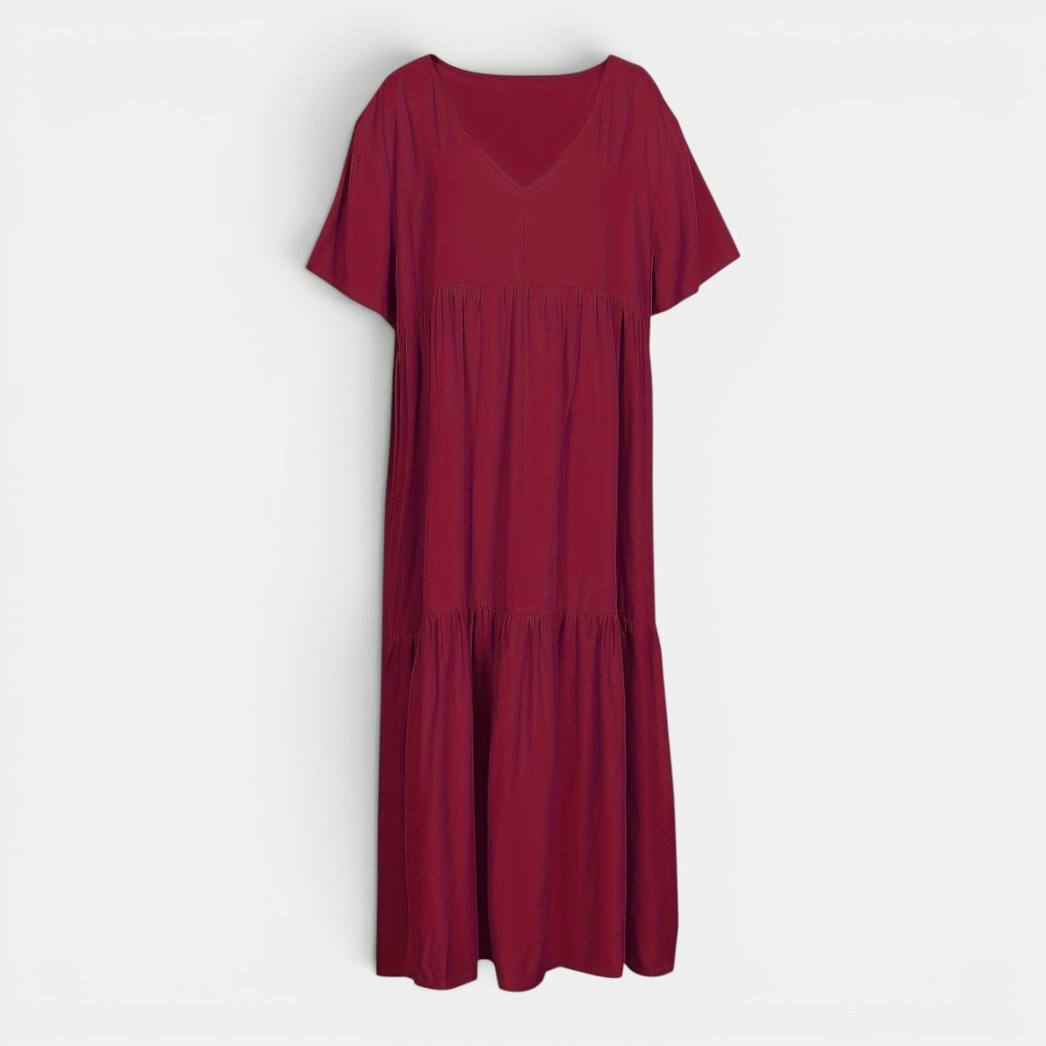 Monvaline | Women’s Off Shoulder Pleated Midi Dress for Summer Events