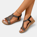 Monvaline | Women’s Comfortable Wedge Slippers for Summer Walking