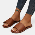 Monvaline | Women’s Comfortable Flat Slides for Beach & Everyday Wear