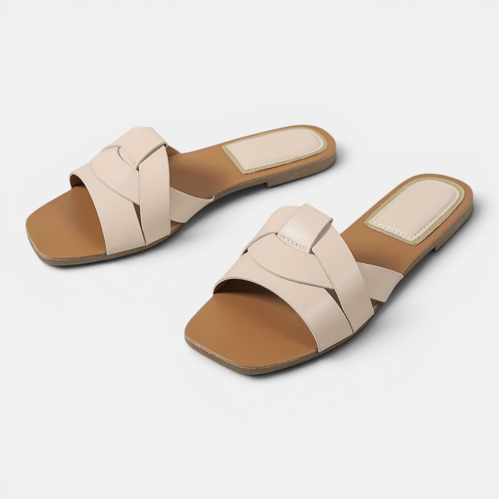 Monvaline | Women’s Comfortable Flat Sandals for Walking & Beach Travel