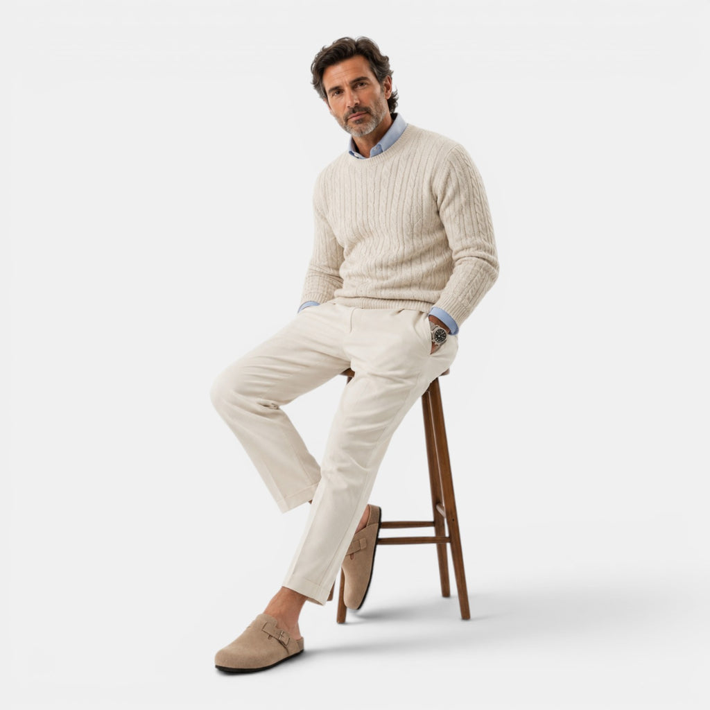 Monvaline | Men’s Suede Slip-On Clogs Comfortable Lightweight Daily Wear