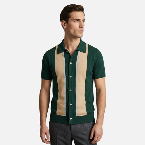 Monvaline | Men’s Emerald Riviera Shirt