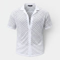 Monvaline | Men’s Lightweight Knit Shirt for Summer Holidays