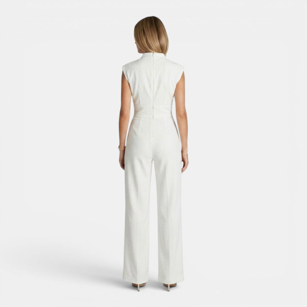 Monvaline | Women’s Elegant Summer Wide-Leg Jumpsuit