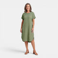 Monvaline | Women’s Plus Size Summer Dress Loose Fit Casual Midi