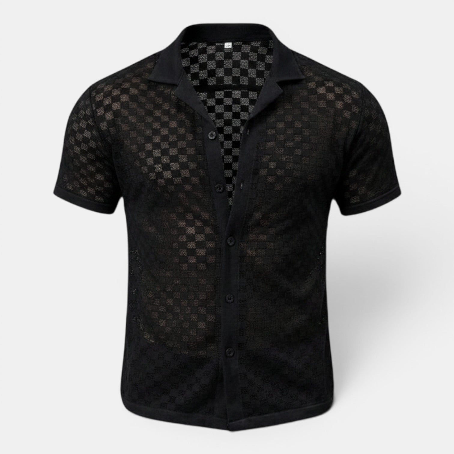 Monvaline | Men’s Lightweight Knit Shirt for Summer Holidays