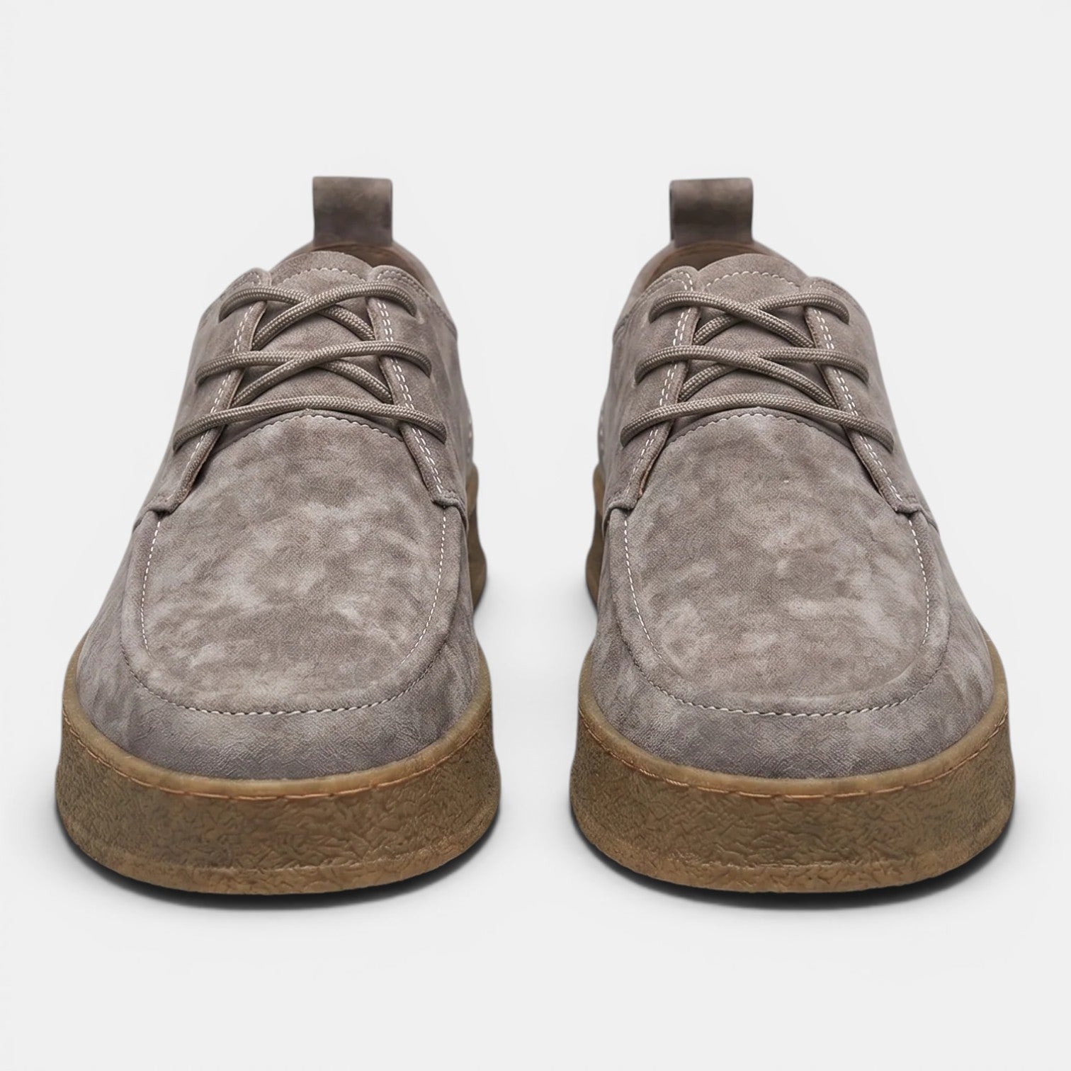Monvaline | Men's Casual Oxford Shoes Comfortable Lace-Up Business Casual