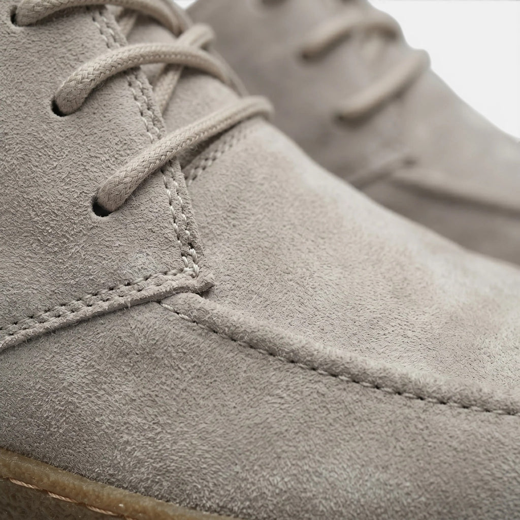 Monvaline | Men's Casual Oxford Shoes Comfortable Lace-Up Business Casual