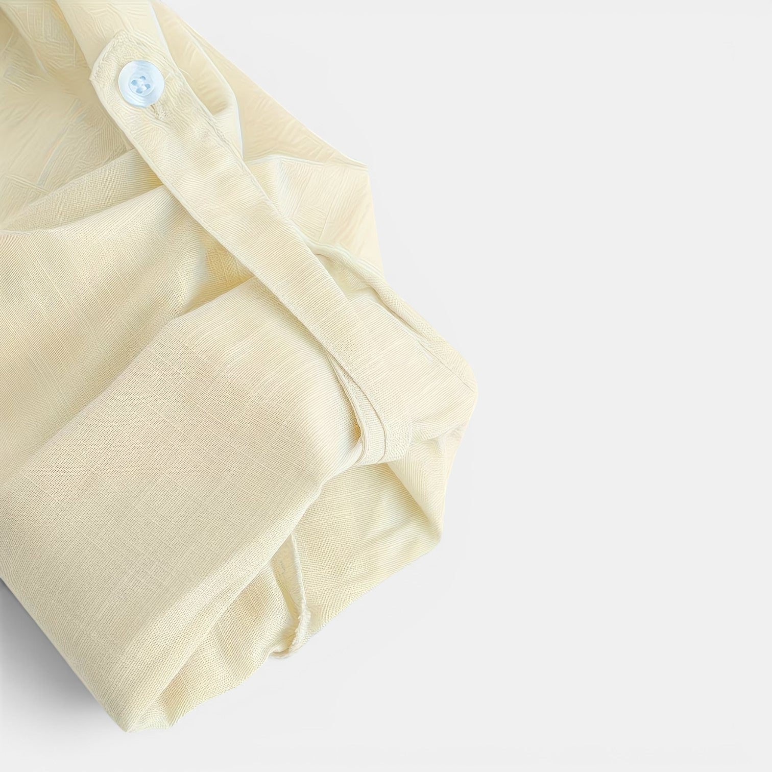 Monvaline | Men’s Breathable Summer Shirt – Lightweight Long Sleeve Henley