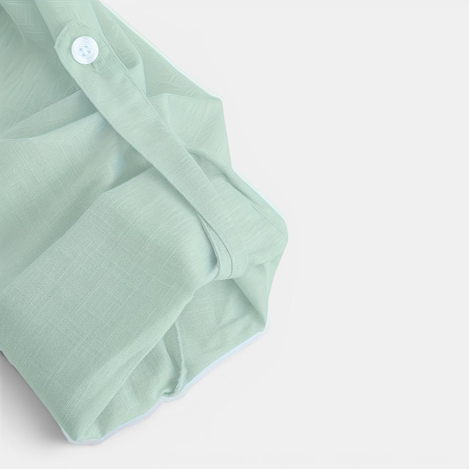 Monvaline | Men’s Breathable Summer Shirt – Lightweight Long Sleeve Henley