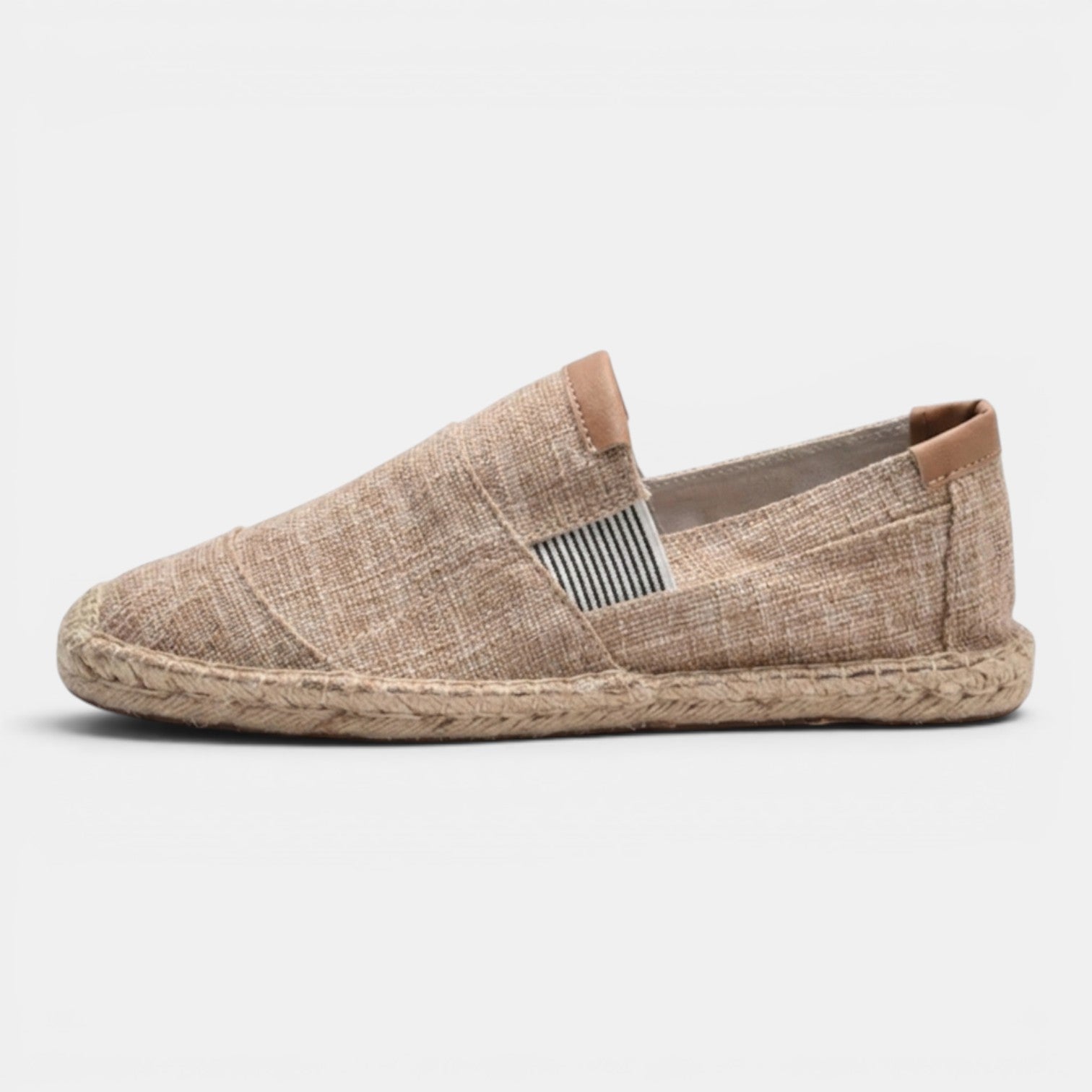 Monvaline | Men’s Canvas Espadrilles Lightweight Breathable Summer Slip-On