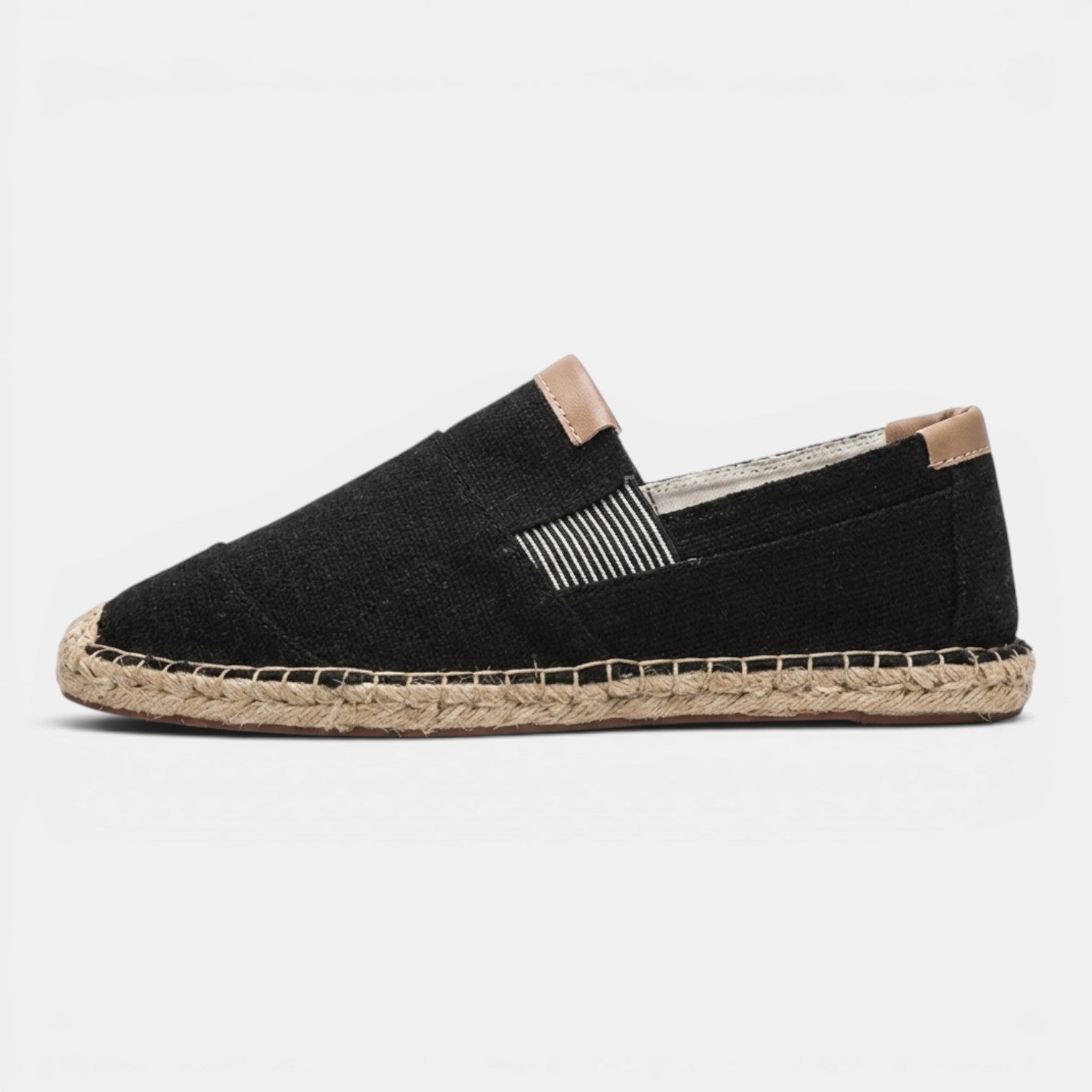 Monvaline | Men’s Canvas Espadrilles Lightweight Breathable Summer Slip-On