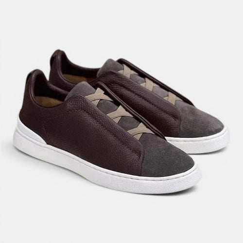 Monvaline | Men's Comfortable Slip-On Board Shoes for Everyday Wear