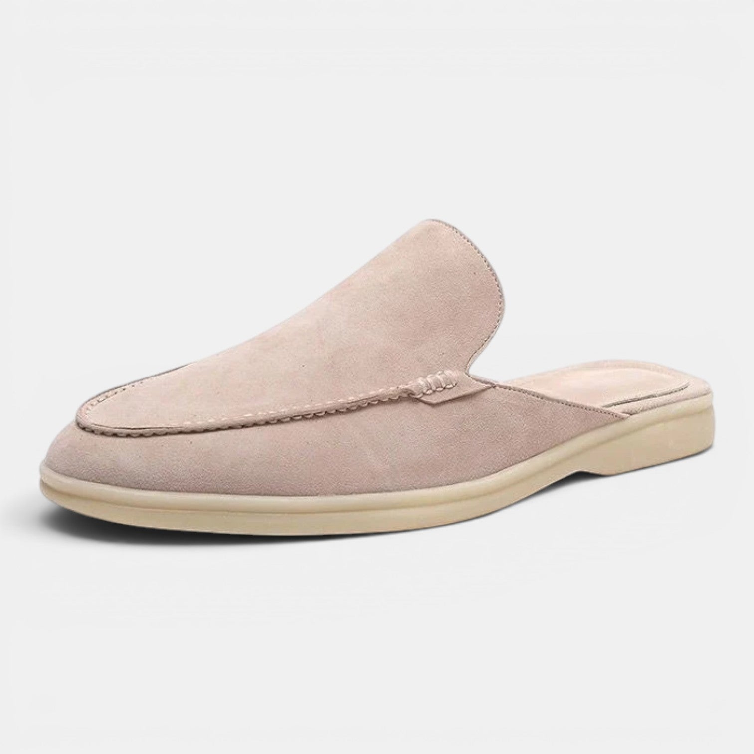 Monvaline | Men’s Comfortable Suede Loafers – Soft Slip-On Slipper Shoes