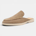 Monvaline | Men’s Comfortable Suede Loafers – Soft Slip-On Slipper Shoes