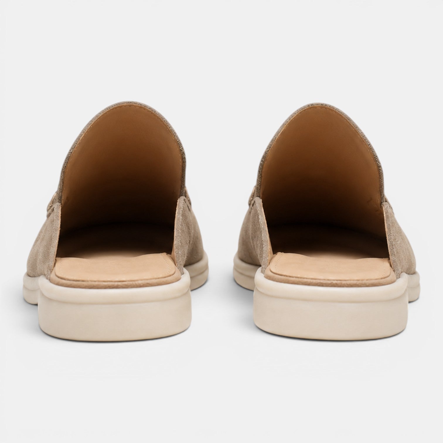 Monvaline | Men’s Comfortable Suede Loafers – Soft Slip-On Slipper Shoes