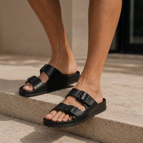 Monvaline | Men’s Comfortable Walking Sandals Soft Sole Summer Outdoor