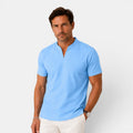 Monvaline | Men's Cotton V-Neck T-Shirt for Everyday Comfort