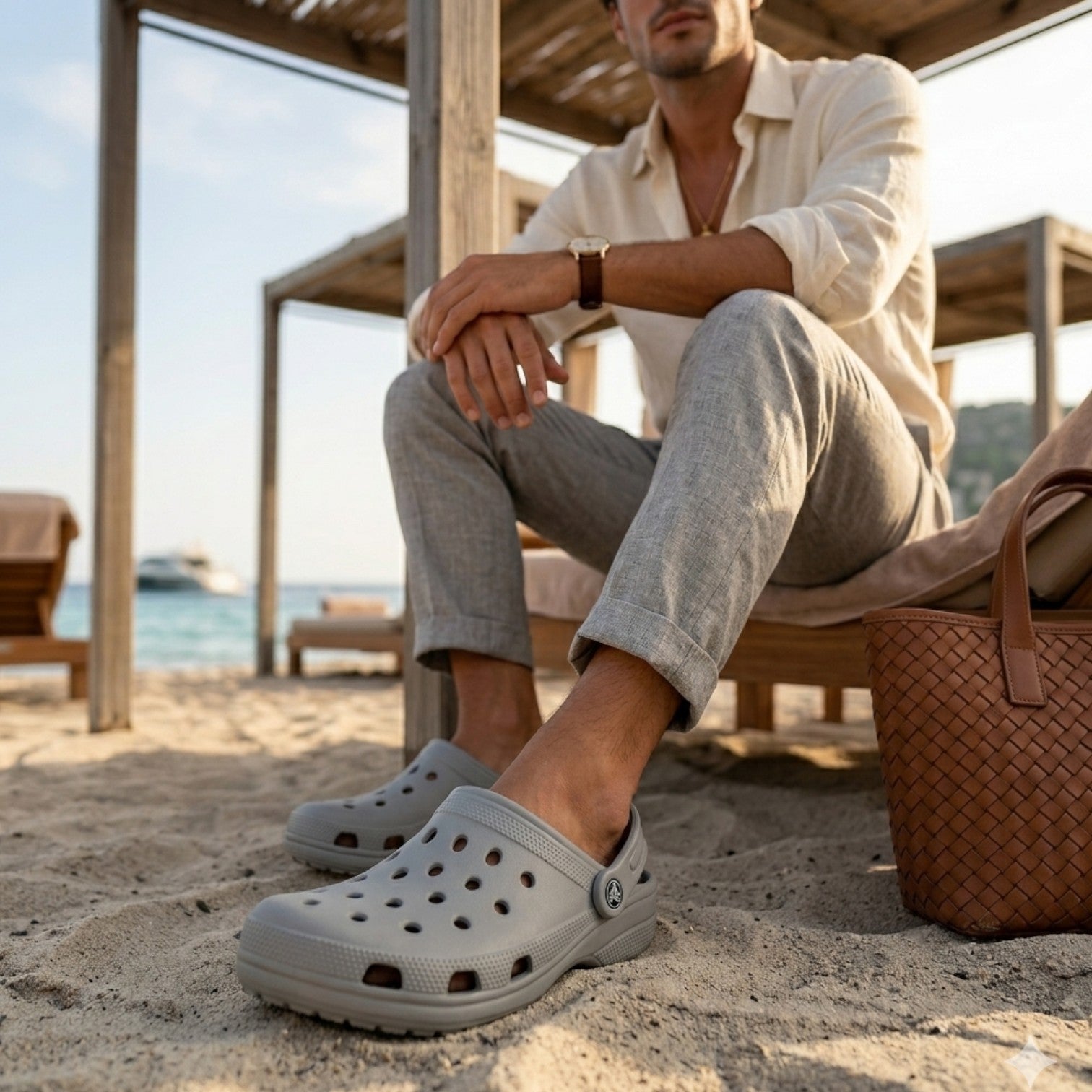 Monvaline | Men’s Lightweight EVA Clogs – Comfortable Non-Slip Slip-On Shoes