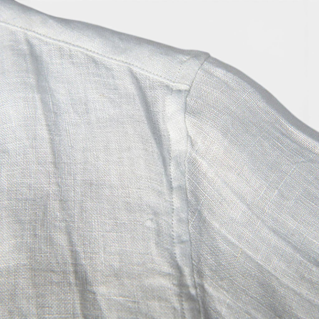Monvaline | Men’s Lightweight Linen Shirt – Casual Summer Holiday Top