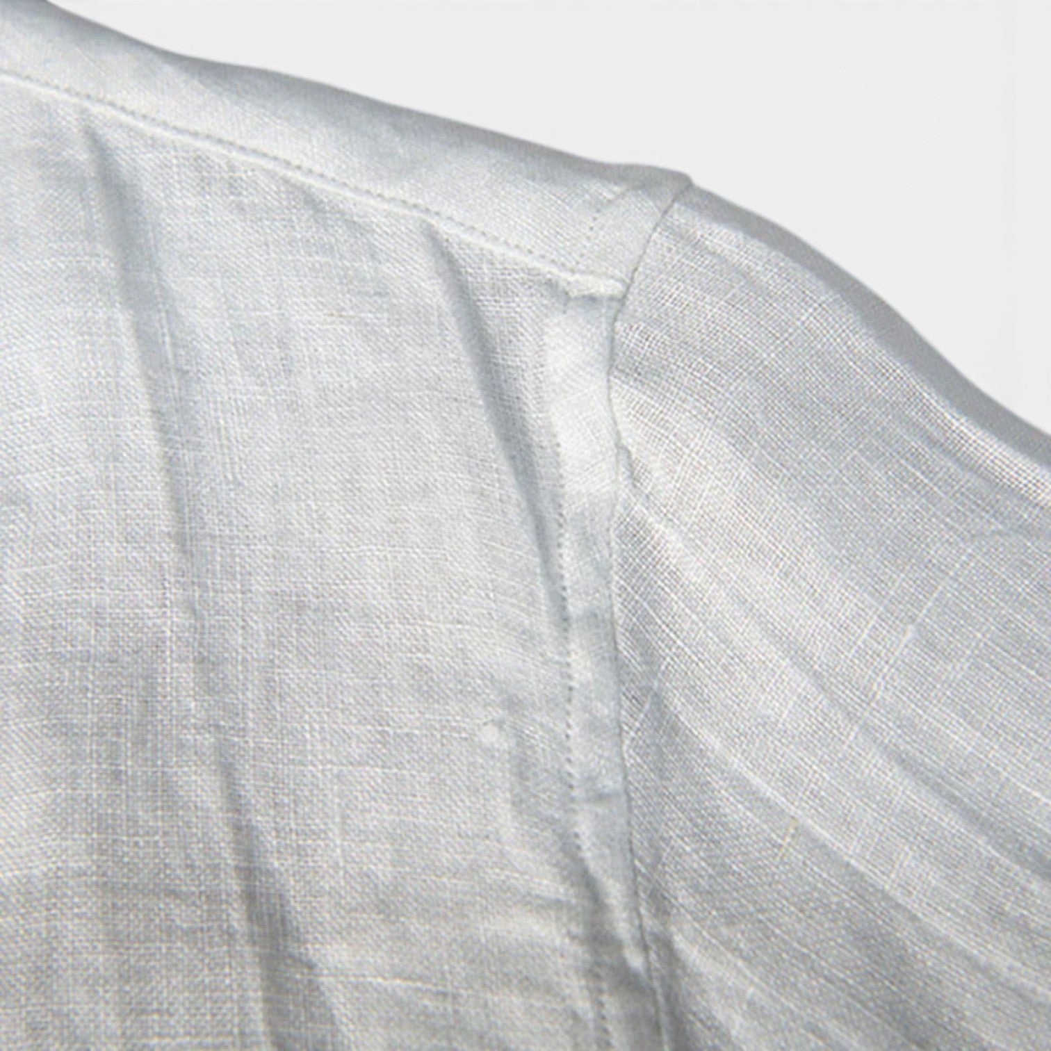 Monvaline | Men’s Lightweight Linen Shirt – Casual Summer Holiday Top