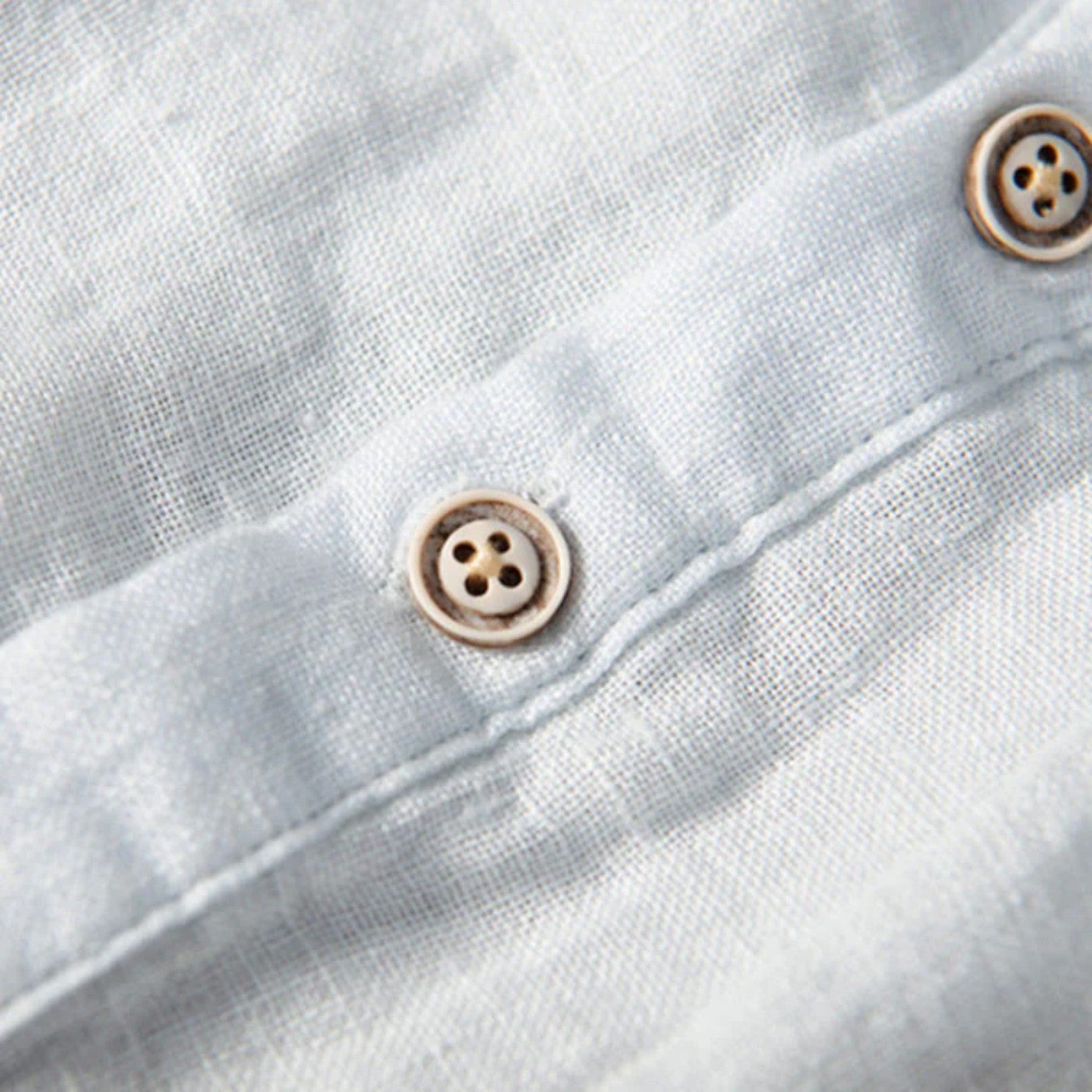 Monvaline | Men’s Lightweight Linen Shirt – Casual Summer Holiday Top