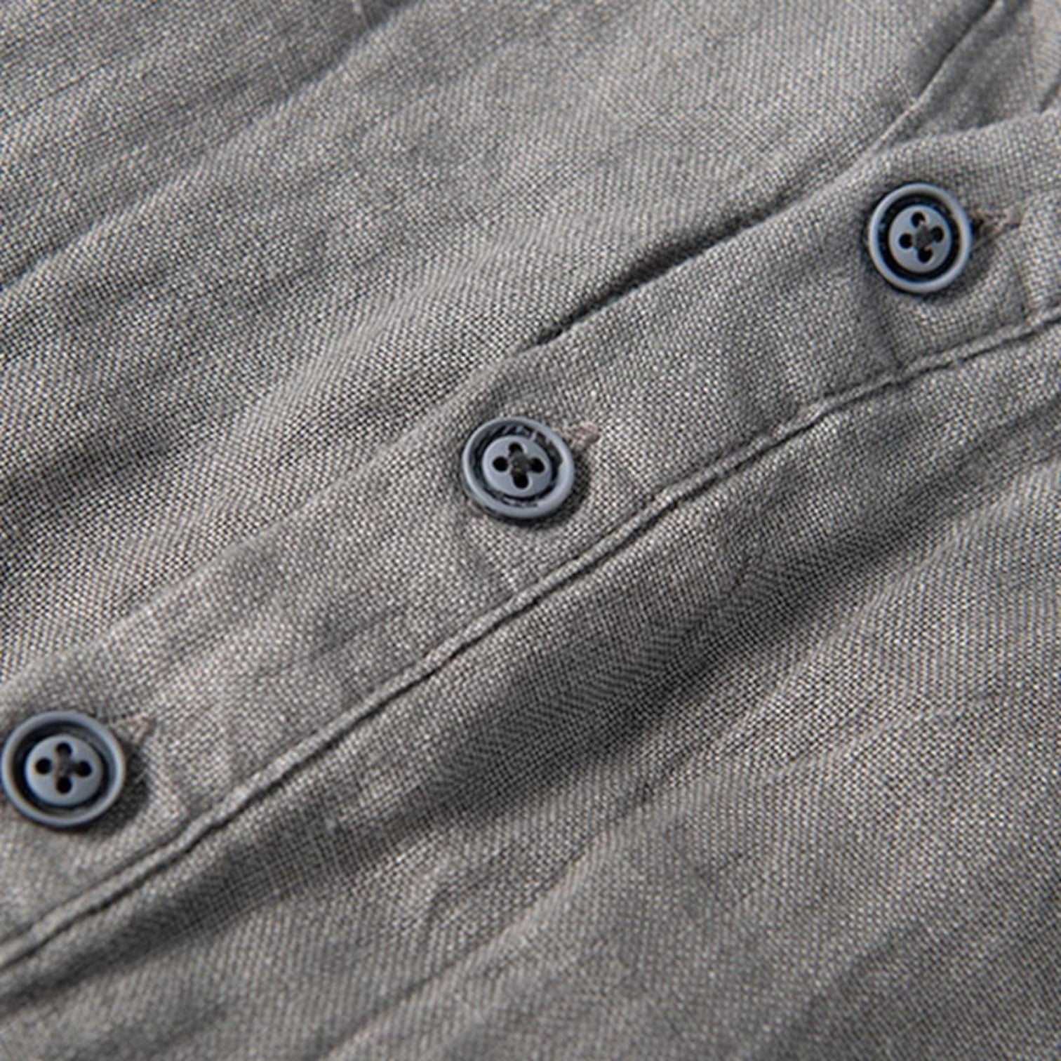 Monvaline | Men’s Lightweight Linen Shirt – Casual Summer Holiday Top