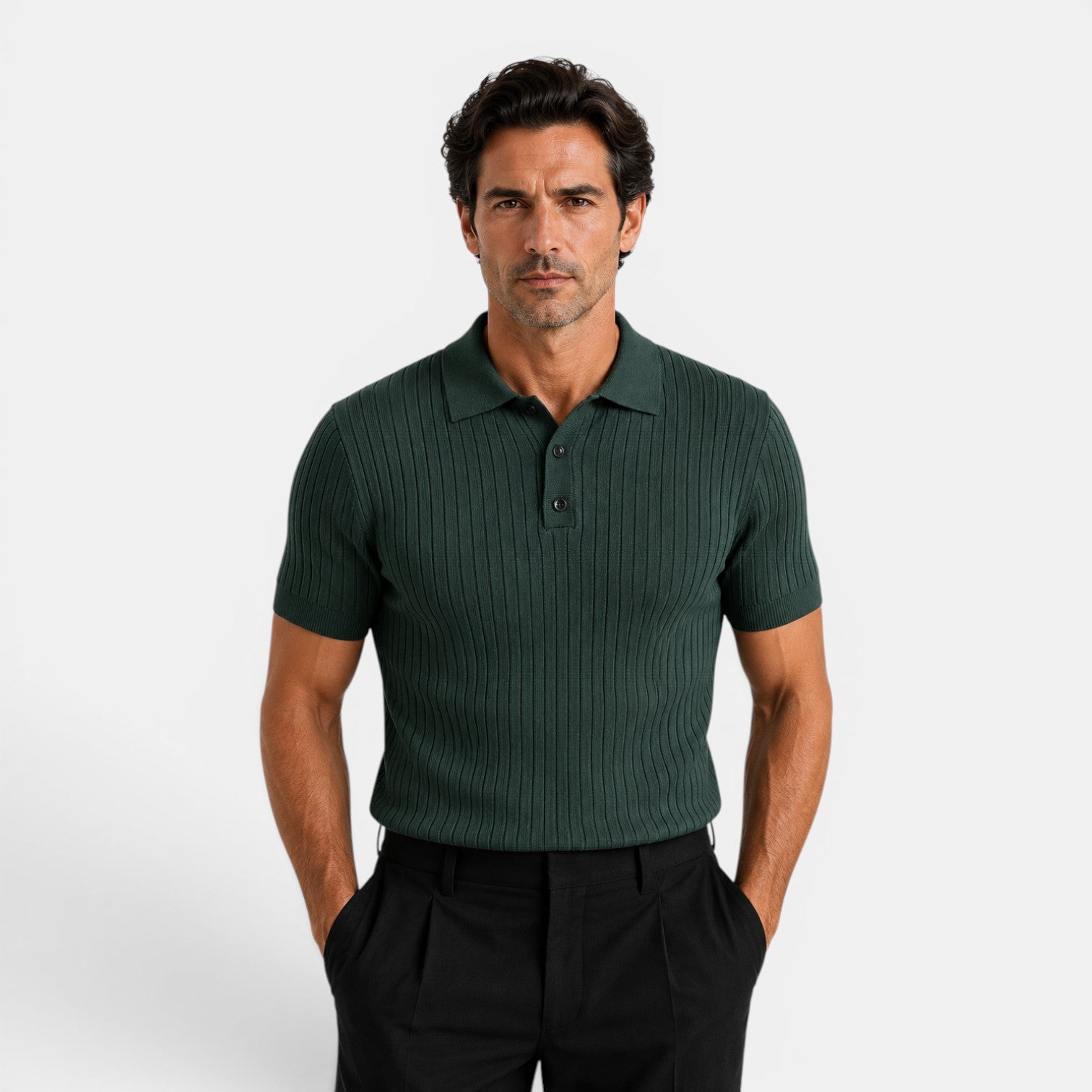Monvaline | Men’s Lightweight Polo Shirt for Summer Casual Wear