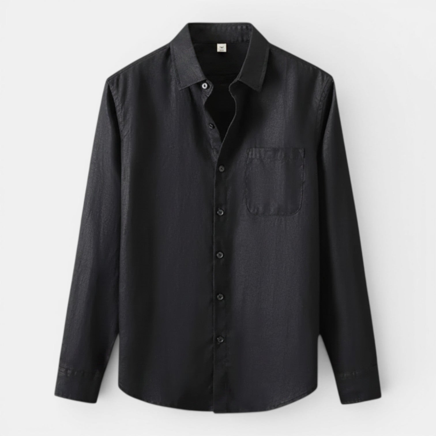Monvaline | Men’s Linen Shirt Loose Fit Summer Breathable Comfort Wear