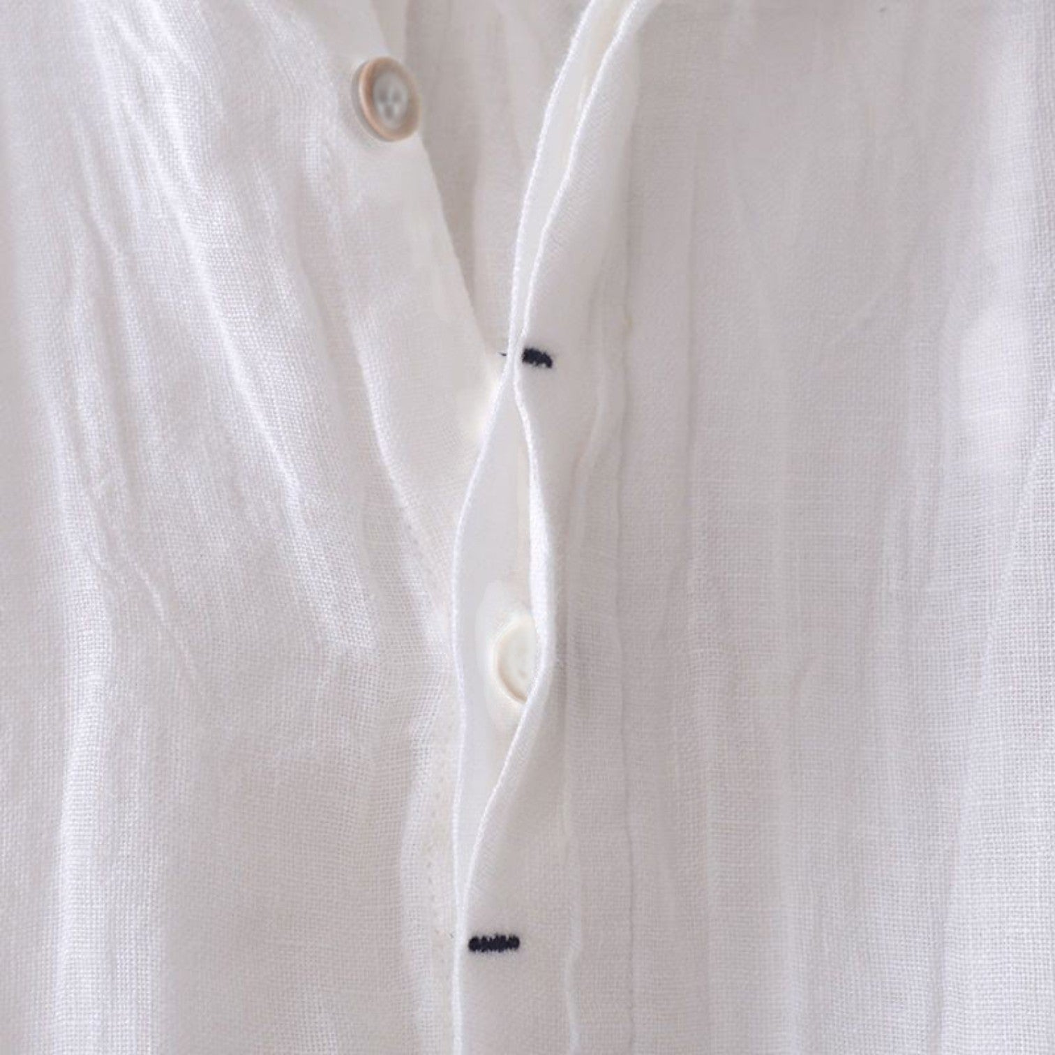 Monvaline | Men’s Linen Shirt Short Sleeve – Lightweight Summer Button Up