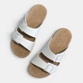 Monvaline | Men’s Summer Beach Sandals – Comfortable Double Strap Slides
