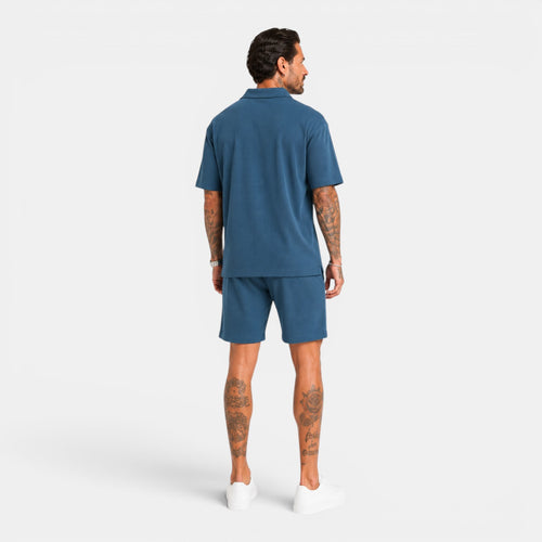 Monvaline | Men's Summer Polo & Shorts Set Lightweight Casual Co-Ord