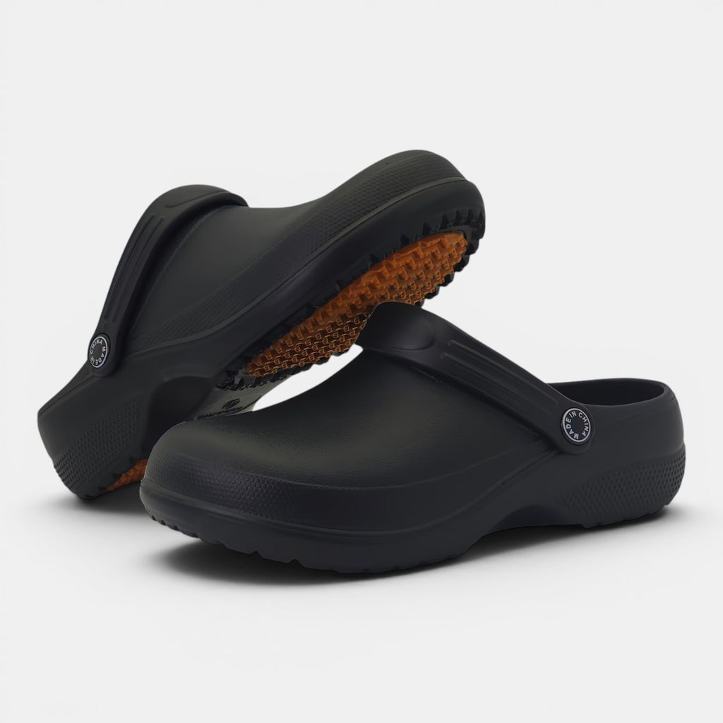Monvaline | Men’s Waterproof Garden Shoes – Non-Slip Outdoor Slippers