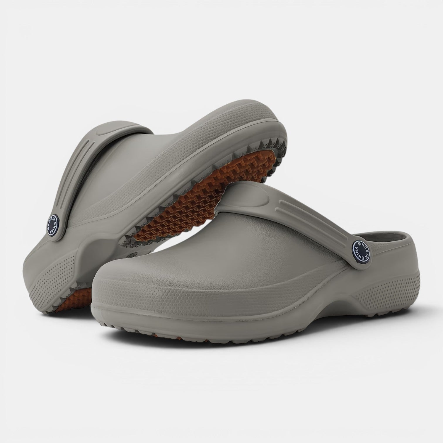 Monvaline | Men’s Waterproof Garden Shoes – Non-Slip Outdoor Slippers