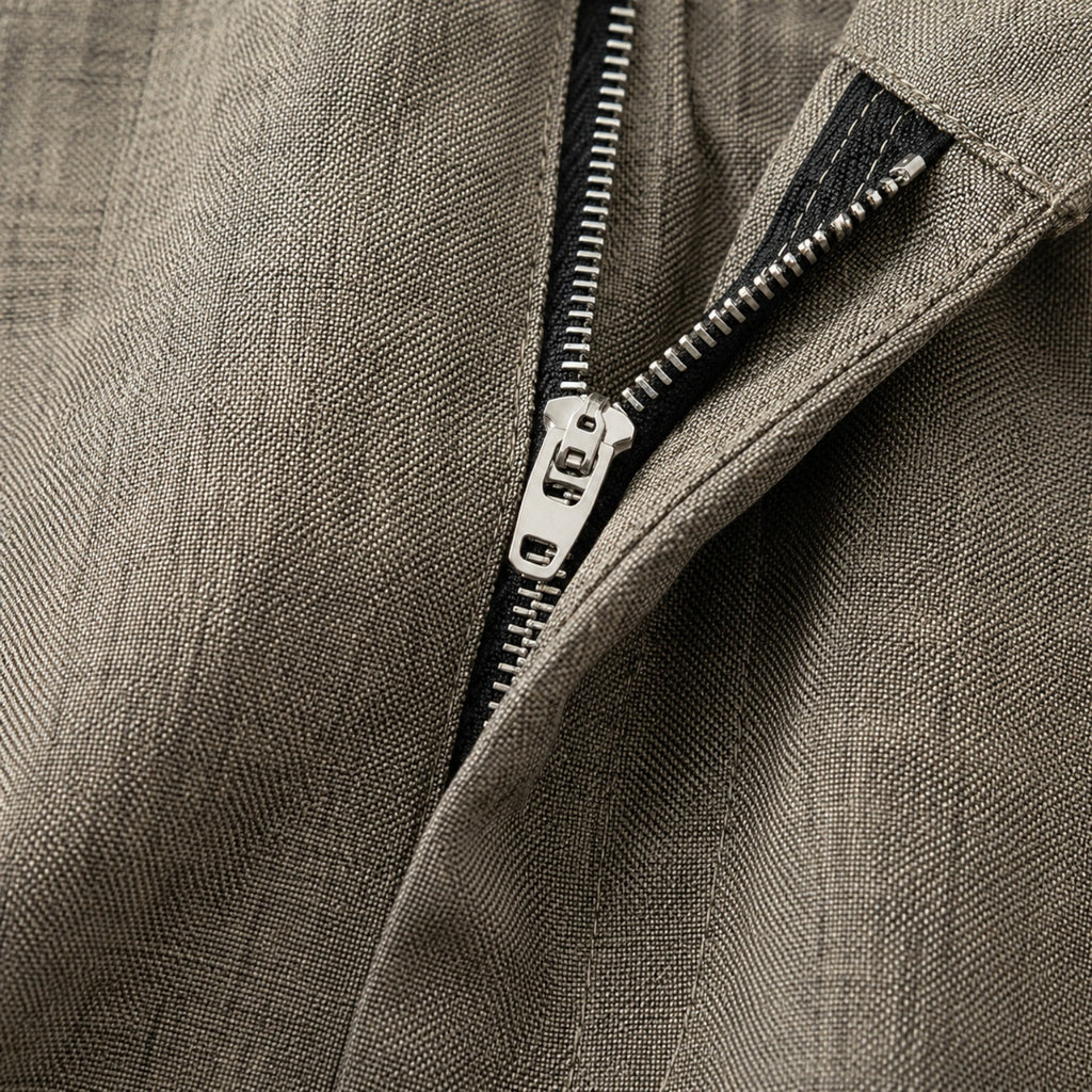 Monvaline | Men's Wide Leg Pleated Trousers – Relaxed Tailored Fit
