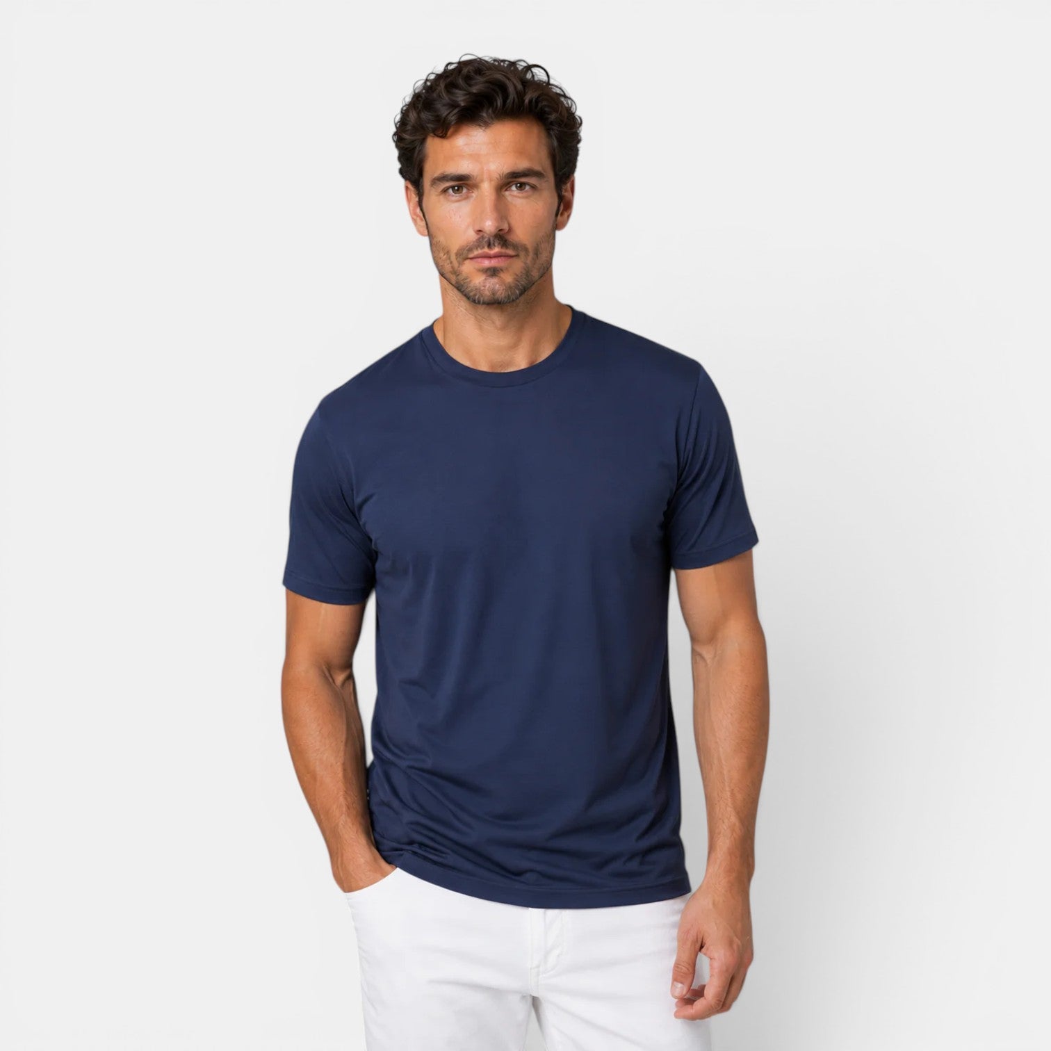 Monvaline | Men's Lightweight Cooling T-Shirt – Breathable Comfort Fit
