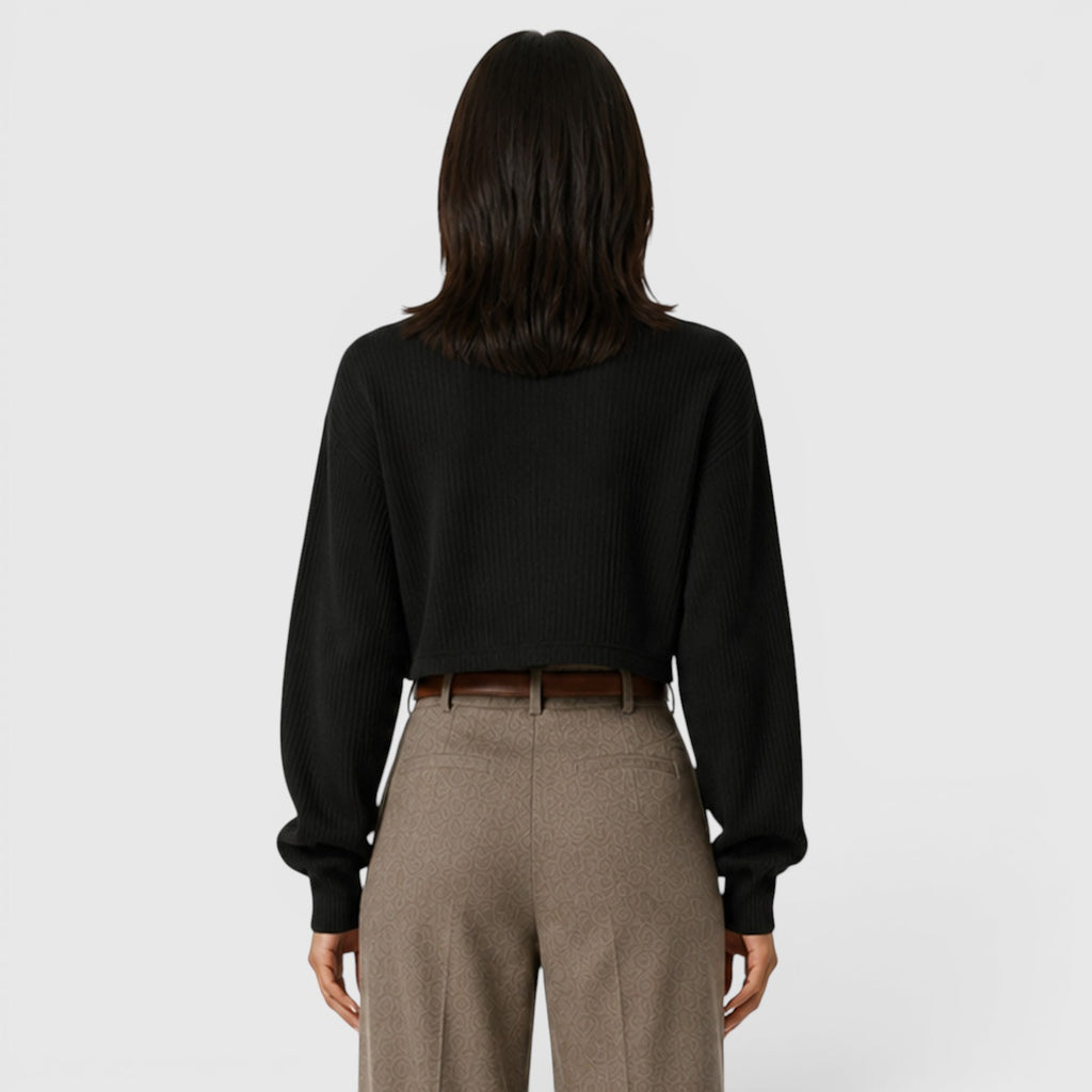 Monvaline | Women's Premium Knit Elegant Roll Neck Jumper
