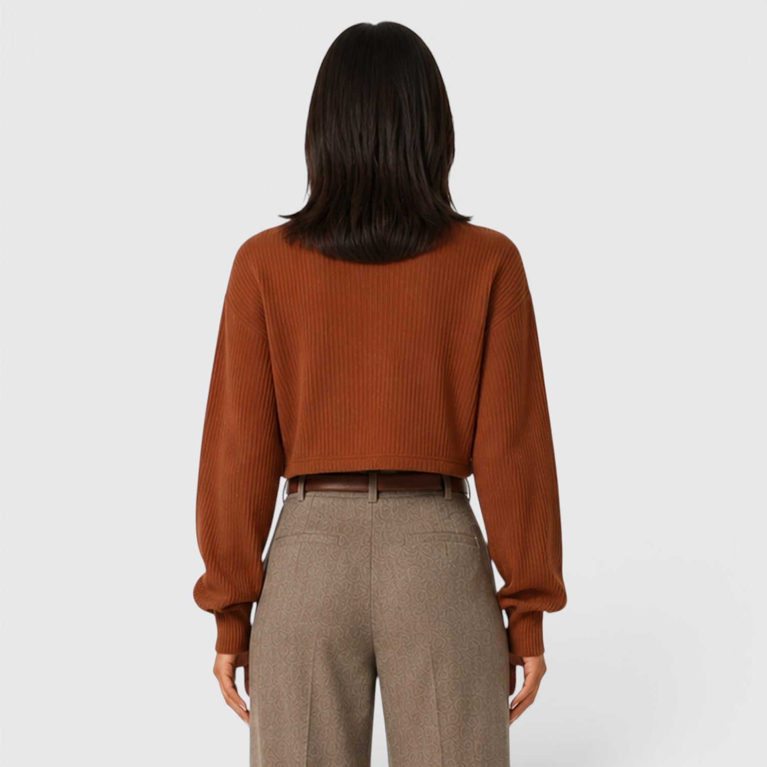 Monvaline | Women's Premium Knit Elegant Roll Neck Jumper
