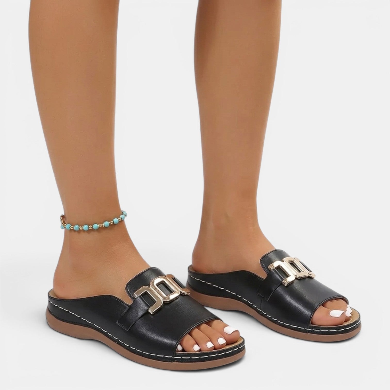 Monvaline | Women’s Comfortable Wedge Sandals for Daily Summer Wear
