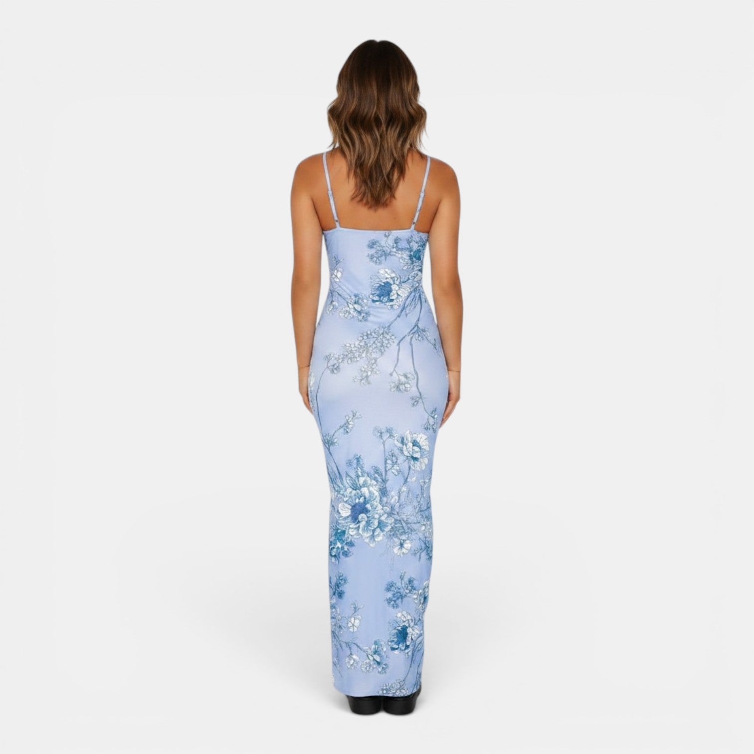 Monvaline | Women's Floral Maxi Dress for Beach Holidays and Summer Travel